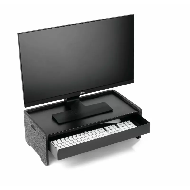 Gaveta Durable 508201 acessório para suporte de monitor Preto Metal 468 mm de largura 221 mm de profundidade 53 mm de altura