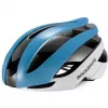 ROCKBROS capacete de bicicleta ajustável M 55-58 cm azul-branco