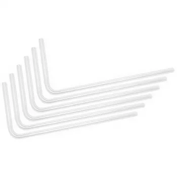 EK Water Blocks EK-Loop Hard Tube 14/10mm acrílico, curva de 90 graus – 80 cm, 6 unidades