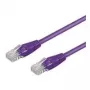 Cabo de rede Goobay 1,5 m 2x RJ-45 violeta Cat5