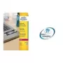Etiquetas de impressora autoadesivas AVERY L6013-20 Silver Heavy Duty Labels