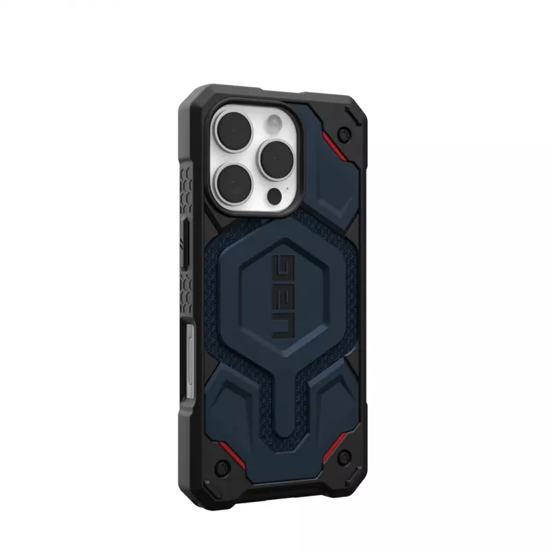 Capa para telemóvel Urban Armor Gear Monarch Pro Kevlar 16 cm (6.3) preta, azul