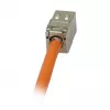 Módulo Keystone Synergy 21 conector fêmea TP RJ45 CAT6A 500MHz curto com fixação de cabo - cabo - digital/dados