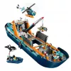 Brinquedo de construção LEGO City navio de expedição ao Ártico 60368 — 815 peças, 7+ anos, inclui 4 minifiguras