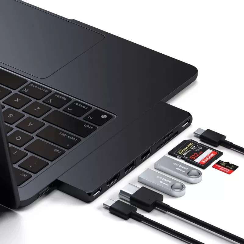 Docking station Satechi ST-HUCPHSD USB 3.2 Gen 2 Type-C preto