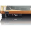 Gira-discos Lenco LS-50 com altifalante madeira