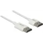 Cabo HDMI DeLOCK 85138 3 m conector macho Type-A para macho branco