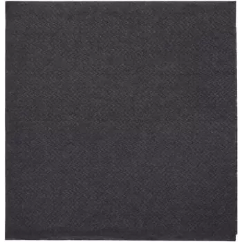 Guardanapos PAPSTAR Daily Collection pretos 2 folhas 12,0 x 12,0 cm 150 unidades (89611)