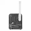 Máquina de secar roupa GreenBlue GB415, secador doméstico compacto, capacidade de 3 kg, 830 W, tambor 260×460 mm, cinzento