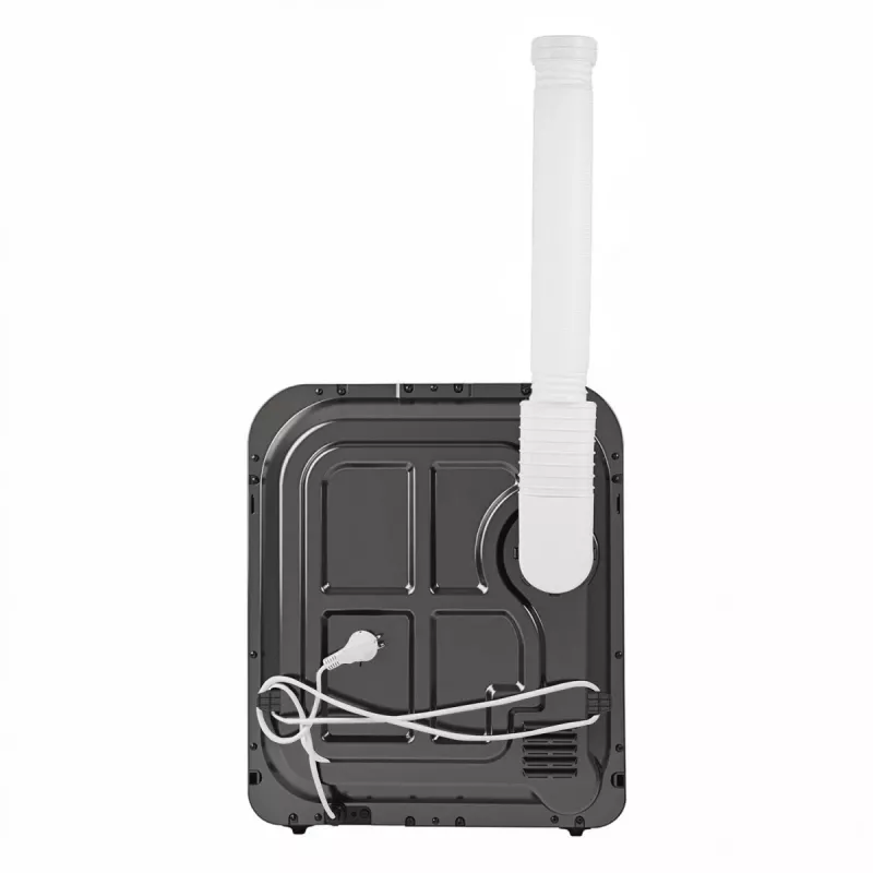 Máquina de secar roupa GreenBlue GB415, secador doméstico compacto, capacidade de 3 kg, 830 W, tambor 260×460 mm, cinzento