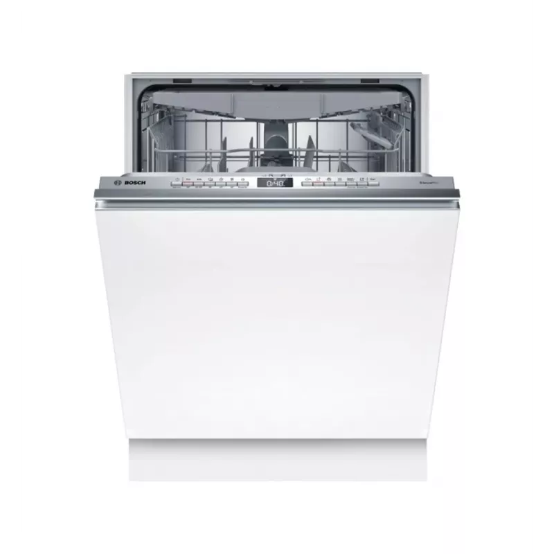 Máquina de lavar loiça de encastrar Bosch SMV4EVX11E — totalmente encastrável, 14 conjuntos de louça, 9 L/ciclo, 44 dB, classe energética B
