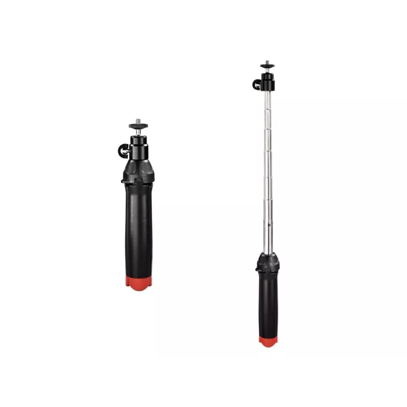 Hama Multi 4in1 tripé de mesa, 3 pernas, preto, 90 cm, 185 g