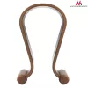 MC-815W, suporte para auscultadores, madeira, 400 g, nogueira