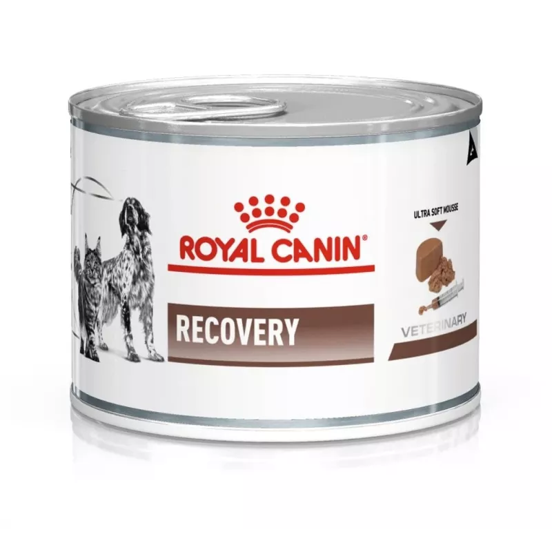Royal Canin Recovery comida húmida para cães e gatos, 195 g