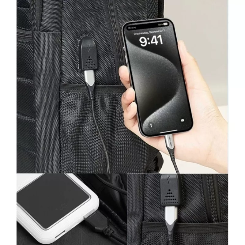 Vention KRK 20L Mochila para portátil, preta, impermeável
