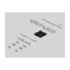 Patch panel DeLOCK Keystone 12 portas preto