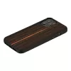 Capa para telemóvel Man and Wood para iPhone 12 / 12 Pro — ébano preto