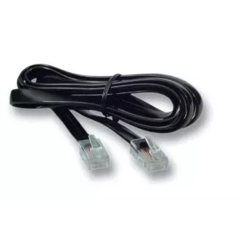Cabo telefónico Microconnect MPK430S RJ12 RJ45 3m preto