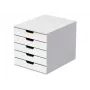 Durable VARICOLOR Mix 5 caixa de arquivo em plástico multicolor branco 762527