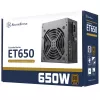 Fonte de alimentação Silverstone SST-ET650-B v1.4 650 W
