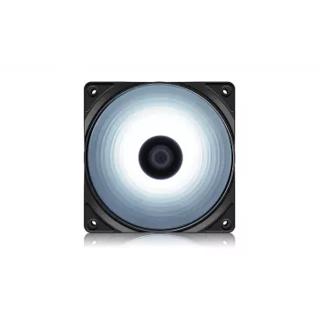 Ventoinha 120 mm DeepCool RF120W — 1300 rpm, 1,32 mmH2O, preto translúcido