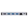 Caixa preta estação de acoplamento USB C - pacote Displayport
