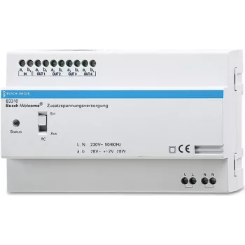 BUSCH JAEGER 83310 - Intercomunicador - posto interior - 230 V - 50/60 Hz - 28 V - Branco