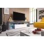Suporte de TV para cama TORO 158 cinzento/branco brilhante