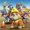 Conjunto de puzzles infantis Ravensburger Rubble & Crew veículos de trabalho — 3 puzzles × 49 peças