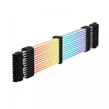 Gamemax | Cabo de extensão para fonte de alimentação | VGA 3x8PIN-B | Preto