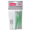 Conjunto de limpeza de equipamentos ActiveJet AOC-303 — 12 cotonetes brancos para teclados, universal