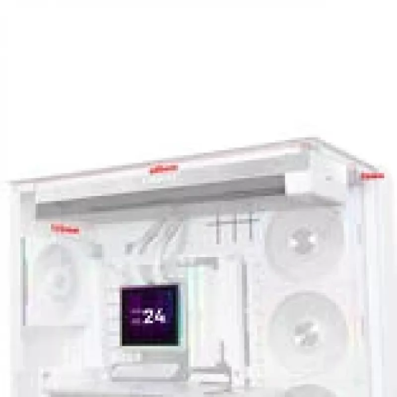 Refrigerador líquido CPU tudo-em-um lian li HydroShift II LCD-S 360N 360mm AiO (sem ventoinhas) com ecrã LCD RGB