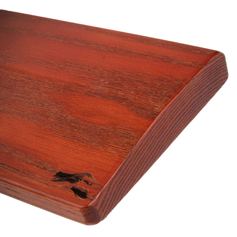 Repousa-pulsos para teclado Glorious, compacto, madeira - castanho-avermelhado