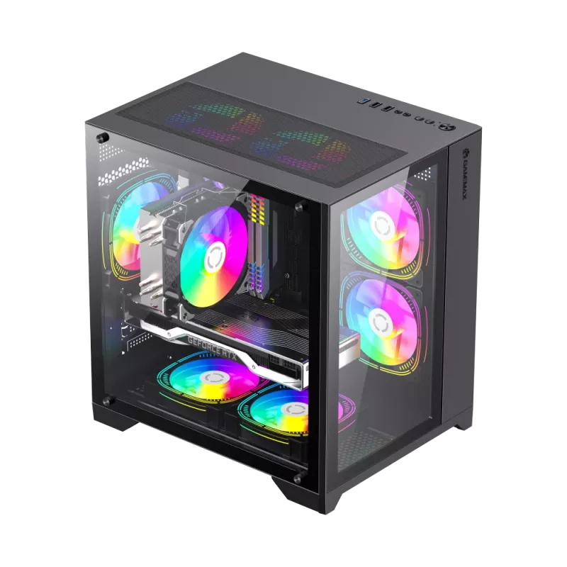 Gamemax | Caixa | INFINITY MINI BK | M-ATX
