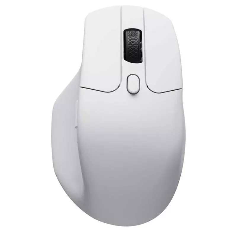 Rato Keychron M6 destro RF sem fios + Bluetooth + USB-C ótico 30000 DPI branco