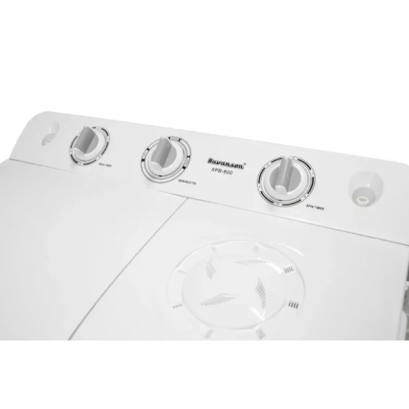 Ravanson XPB-800 máquina de lavar roupa de carga superior com centrifugadora