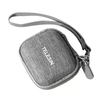 Bolsa mini para câmara Telesin IS-HCC-001 para Insta360 GO 3 — capa de proteção compacta e leve