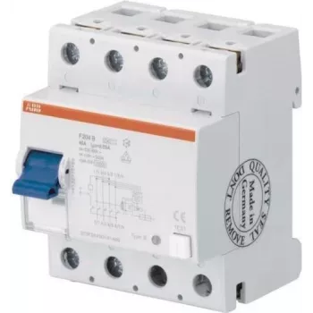 ABB STOTZ-KONTAKT Interruptor diferencial 4P, Tipo B+, 40 A, 30 mA F204B+40/0,03 (2CSF204701R1400)