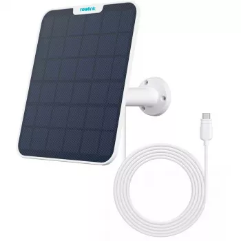Painel solar Reolink 2 câmara a bateria 6W USB Type-C IP65