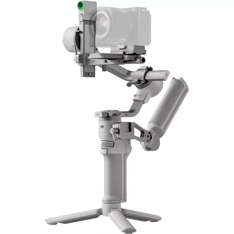 Estabilizador Gimbal DJI RS 4 Mini Combo — estabilizador de mão compacto e leve para câmaras sem espelho