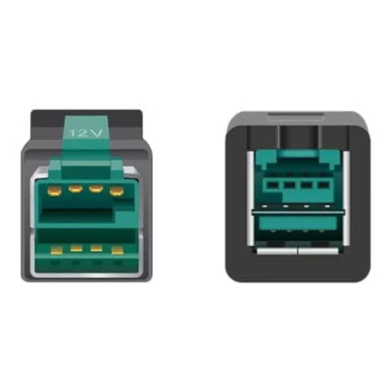 Cabo de extensão USB com alimentação DeLOCK 85980 12 V 1 m