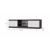 RTV 140 MALWA antracite/branco