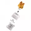 Switches mecânicos para teclado GLORIOUS Panda HE Silent, compatível com efeito Hall, haste MX, 45g pré-lubrificados, 36 unidades