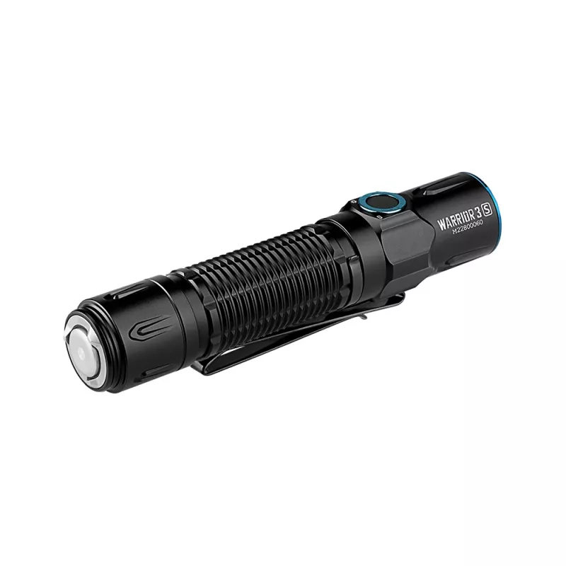 Lanterna tática de mão olight Warrior 3S — LED 2300 lm, alcance 300 m, IPX8, 21700 Li-Ion 5000 mAh