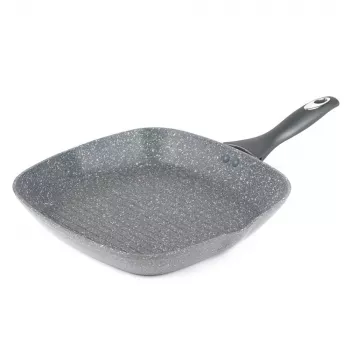 Frigideira grelhador Salter 28 cm antiaderente com revestimento de mármore