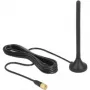 DeLOCK - Antena de rede móvel - interior / exterior - DECT, UMTS, GSM, LTE, ZigBee, Z-Wave, LoRa 868 MHz / 915 MHz (12419)