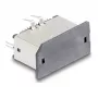Conector de cabo DeLOCK 67193 USB Type-E preto prateado conector fêmea