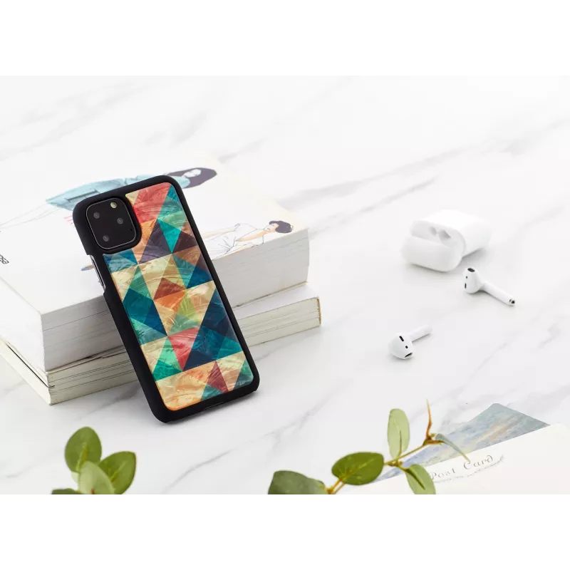 Capa para smartphone iKins para iPhone 11 Pro – capa de proteção Mosaic preta