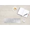 Teclado CHERRY KC 6000 fino universal USB QWERTZ alemão prateado