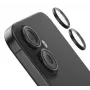 Proteção de lente de câmara em vidro temperado Belkin OVA181HQBK para iPhone 16 / 16 Plus, pack de 2